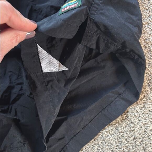 L.L. Bean Black Athletic Shorts with Elastic Waistband - Picture 6 of 10